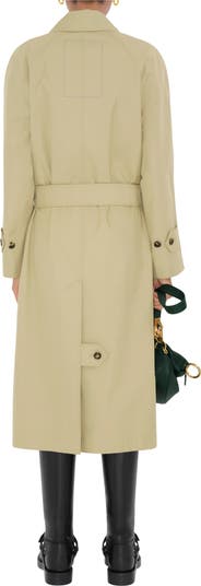 【関税&送料込】Burberry Embroidered Gabardine Bradford Tren burberrry-long-gabardine-