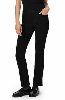 Cindy High Waist Ankle Straight Leg Jeans
