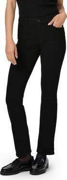 PAIGE Cindy High Waist Ankle Straight Leg Jeans