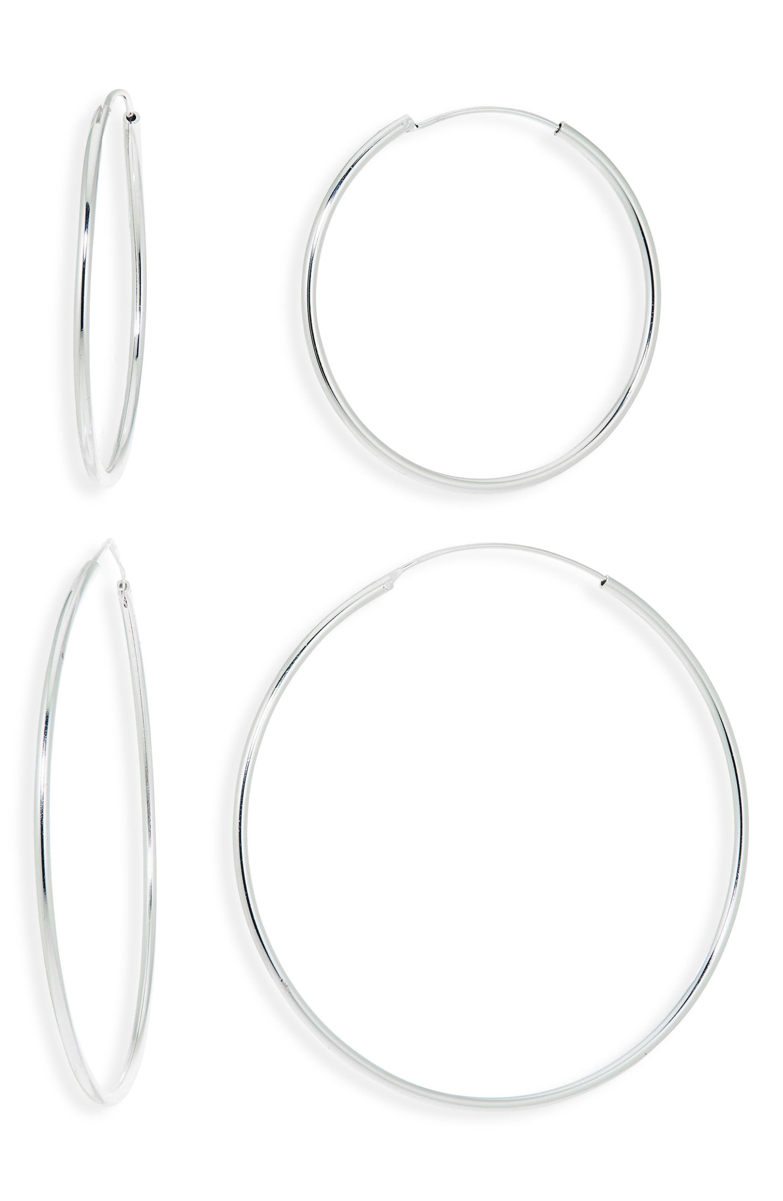 Endless Hoop Earrings