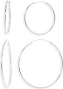 ARGENTO VIVO Endless Hoop Earrings