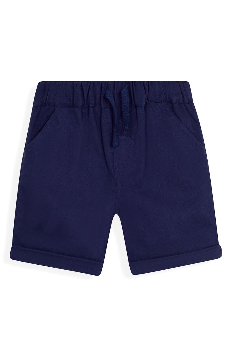 JOJO MAMAN BEBE Boat Print Shirt & Shorts, Alternate, color, 