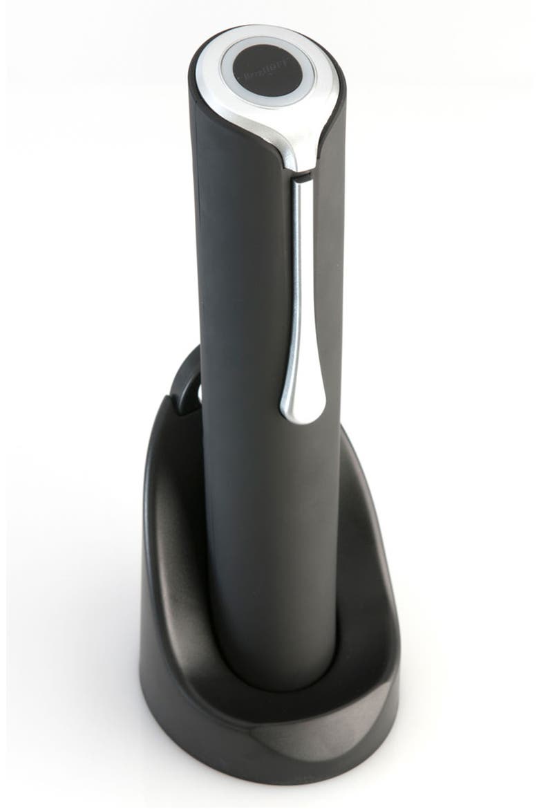 INTERNATIONAL 10.5" Black Electric Wine Opener, Main, color, BLACK