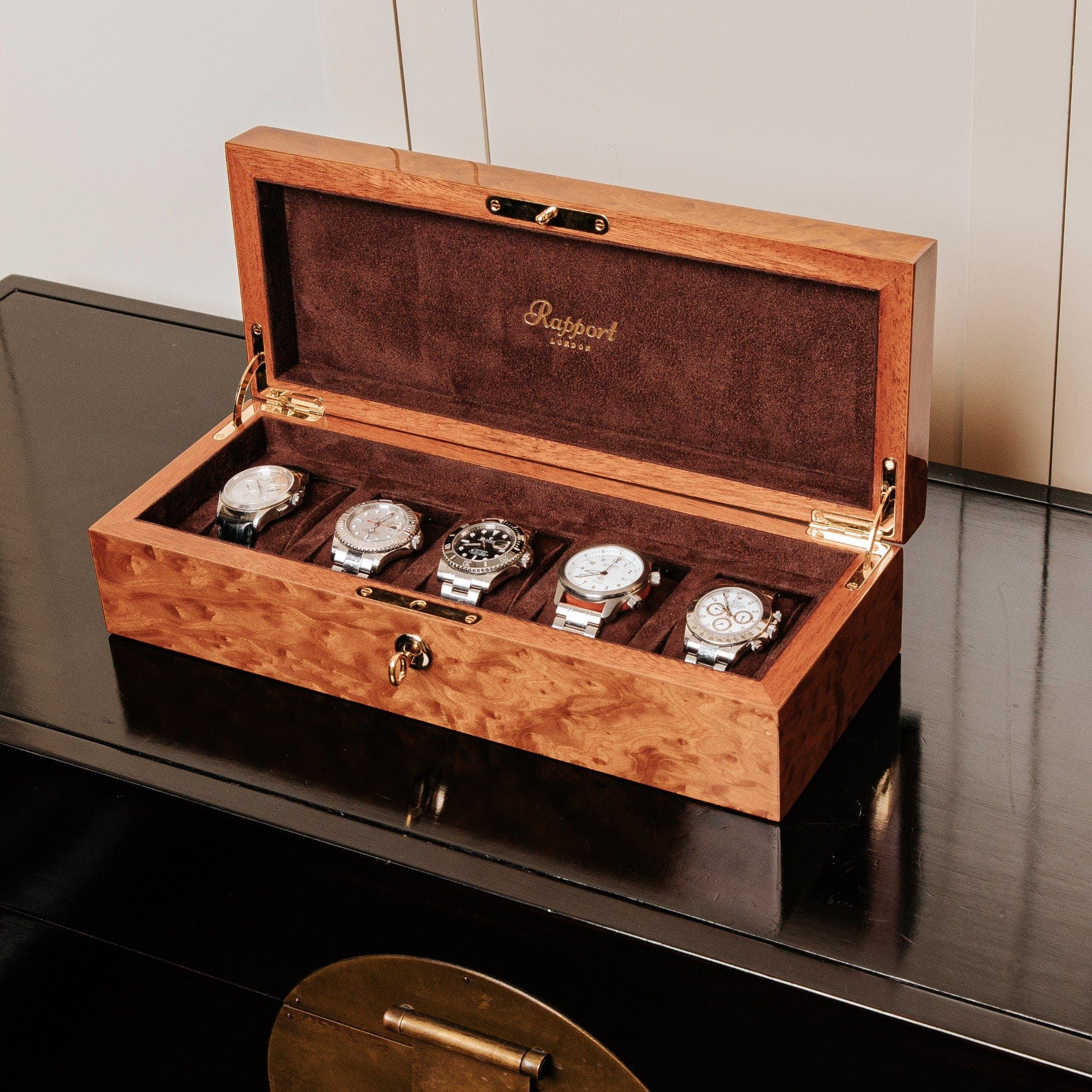 Rapport London HERITAGE FIVE WATCH BOX | Nordstrom