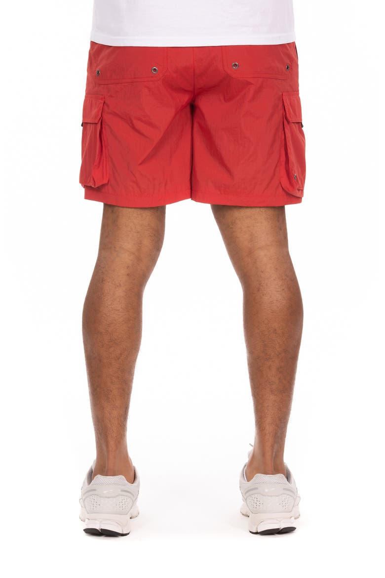 Breeze Cargo Shorts, Alternate, color, POMPEIAN RED