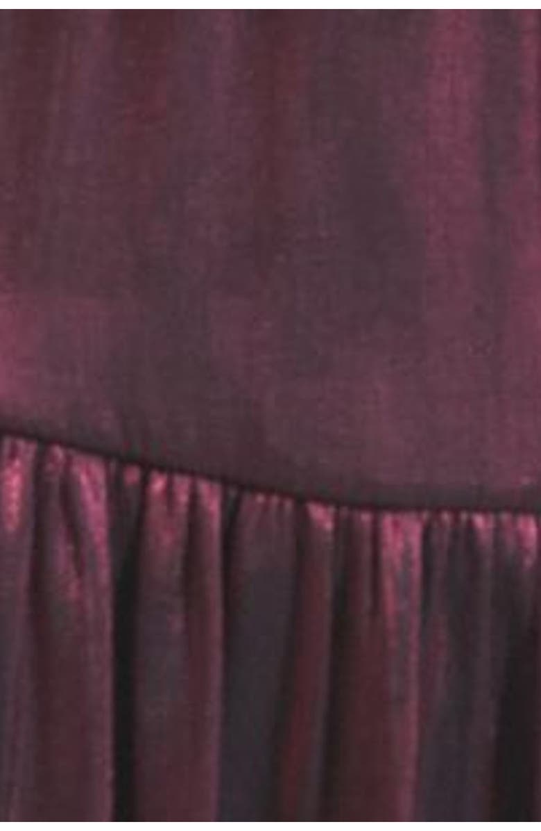 NEXT Kids' Metallic Bubble Skirt, Alternate, color, Purple