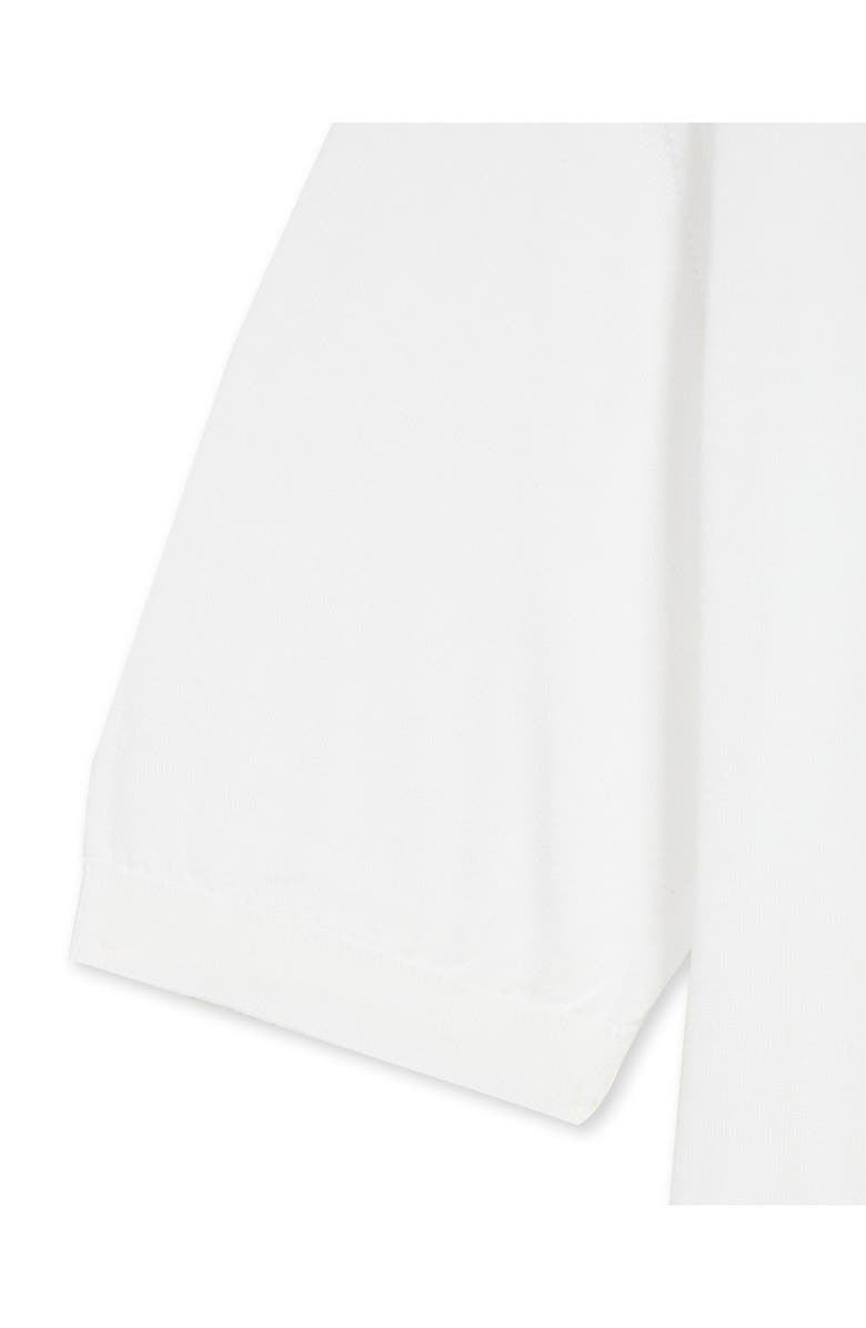 Fortela Isis Short Sleeve Knit Polo, Alternate, color, White