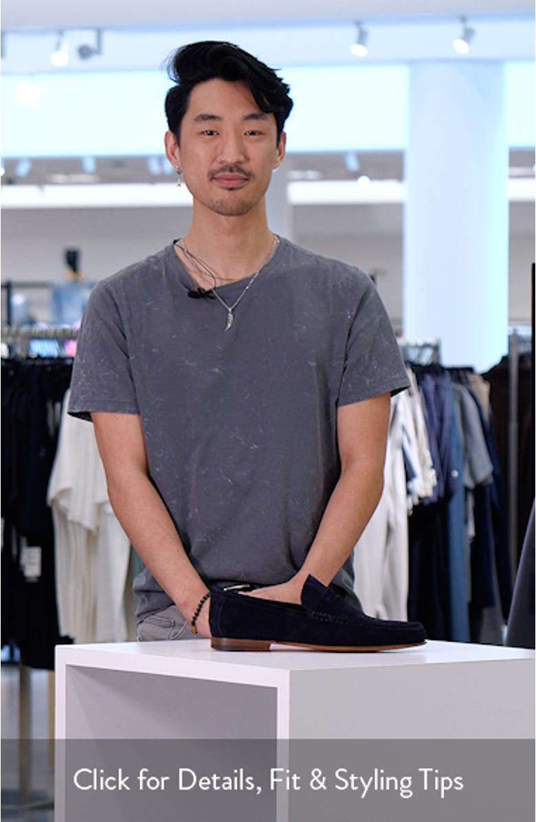 Dylan Suede Penny Loafer, sales video thumbnail