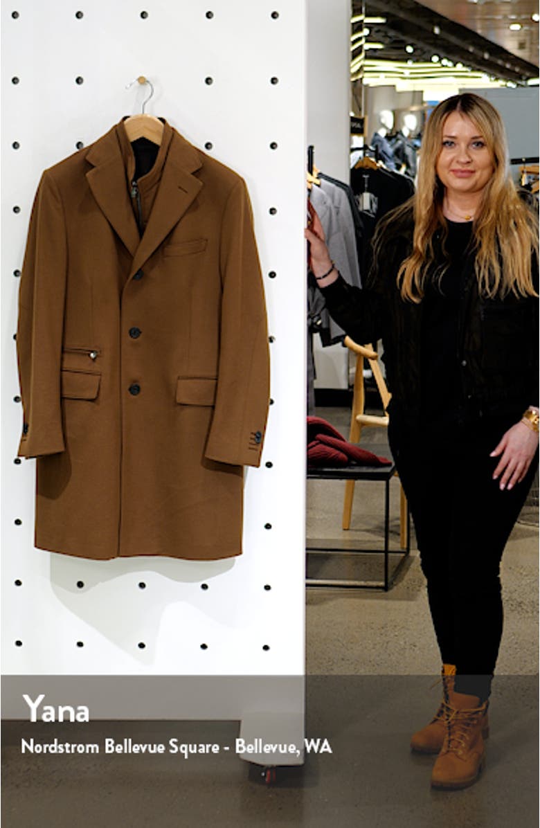 Men's Vicuna Wool Overcoat, sales video thumbnail