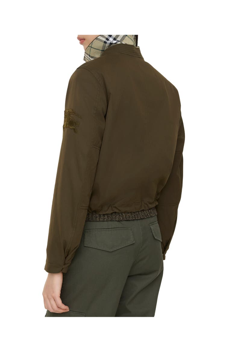 Gabardine Jacket, Alternate, color, Thorn green
