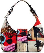 Desigual Printed Canvas Crossbody Bag