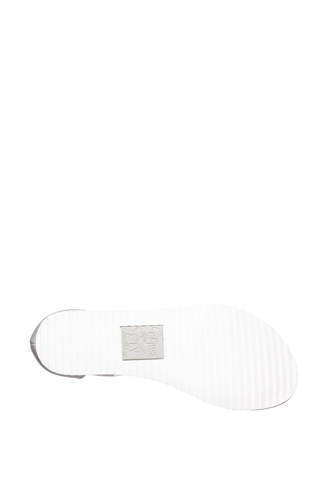 Circus by Sam Edelman 'Sloan' Sandal, Alternate, color, SILVER/ GREY