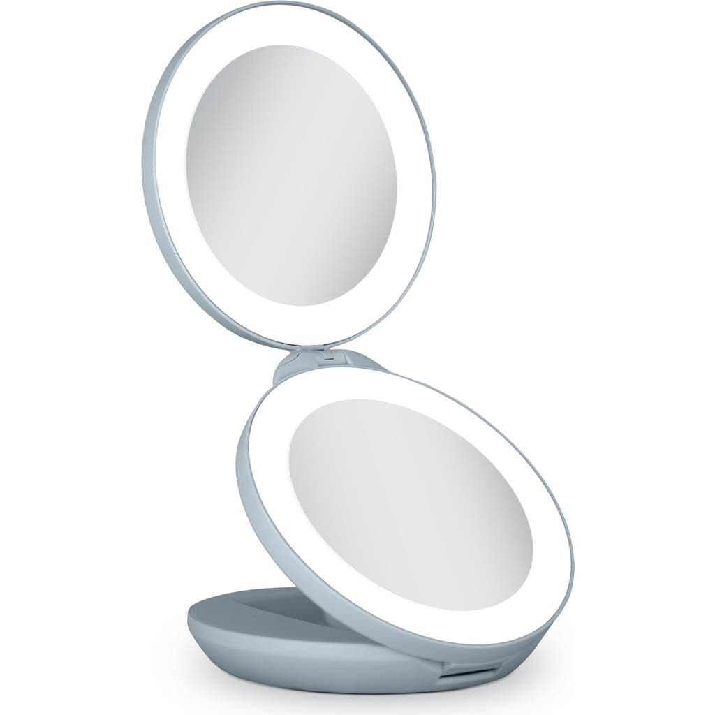 Zadro Lighted Travel Mirror With Magnification & Folding-to-compact