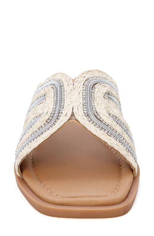 Yoki Suzana Slide Sandal In White