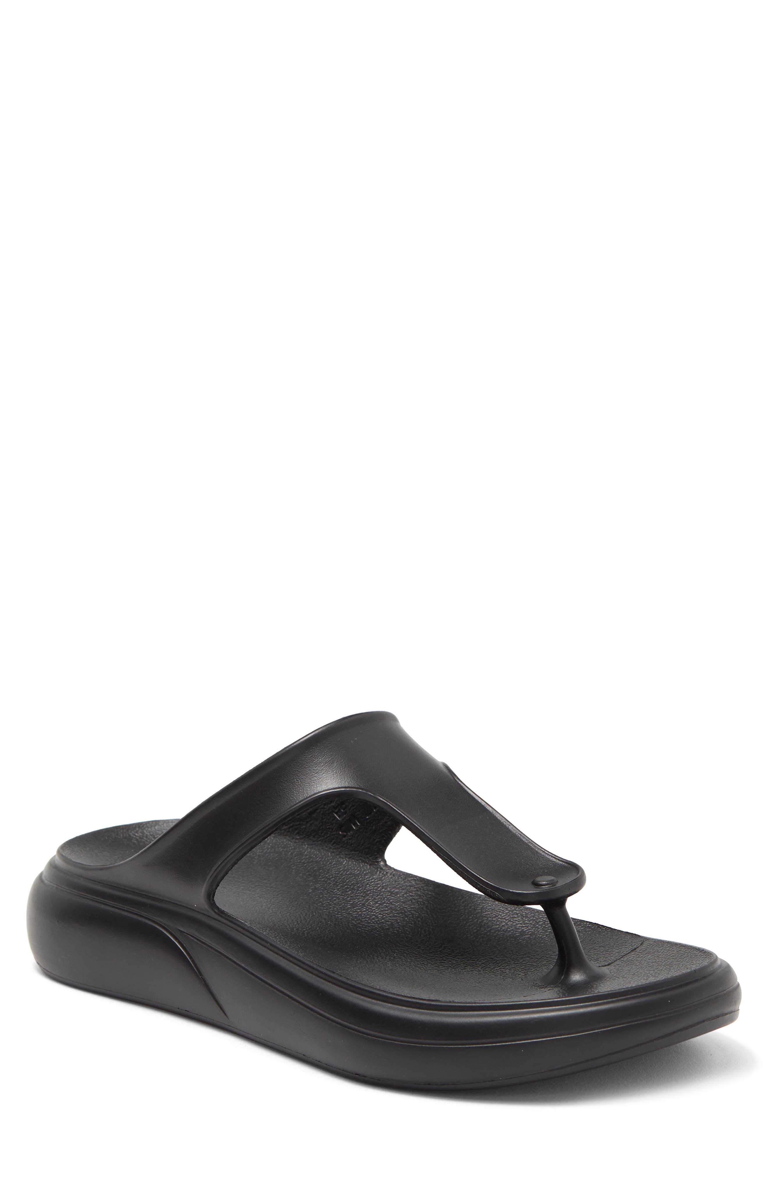 Stuart Weitzman Stuflex T-Strap Slide Sandal, Main, color, 