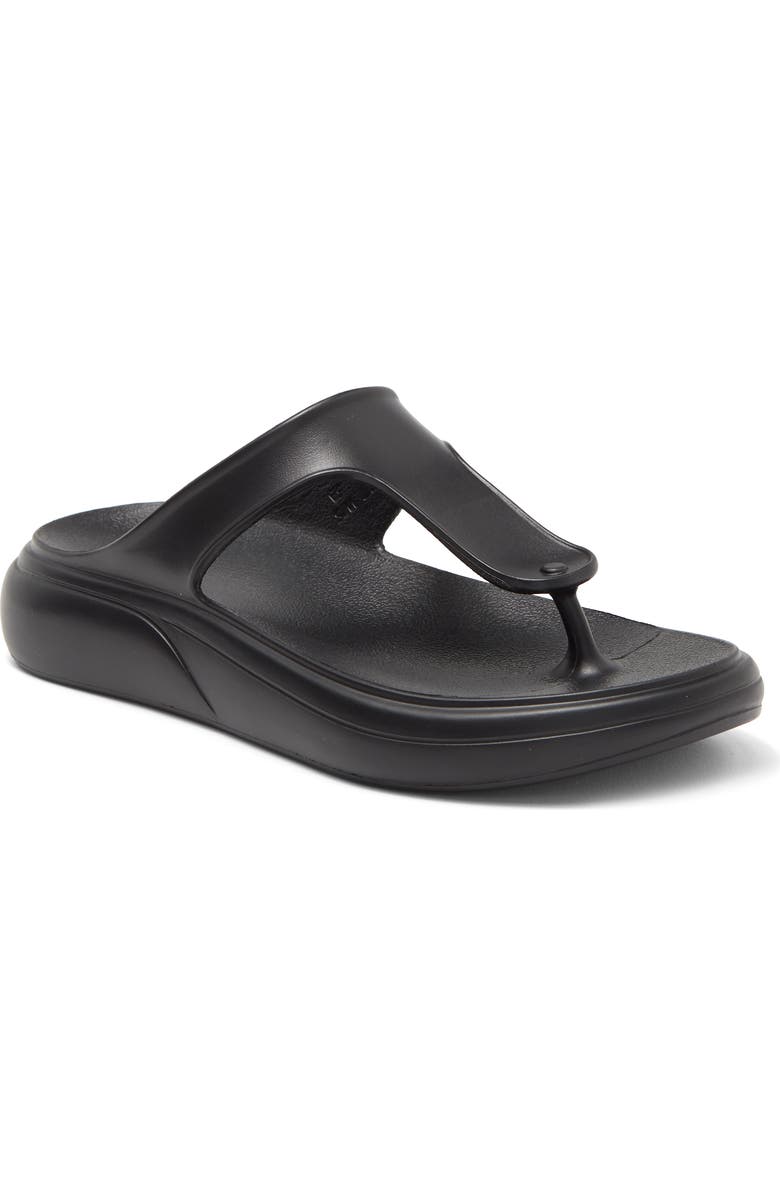 Stuart Weitzman Stuflex T-Strap Slide Sandal, Main, color,