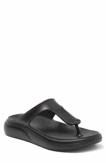 Stuart Weitzman Stuflex T-Strap Slide Sandal