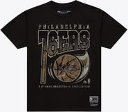 Mitchell & Ness Men's Mitchell & Ness  Black Philadelphia 76ers Ball Out T-Shirt