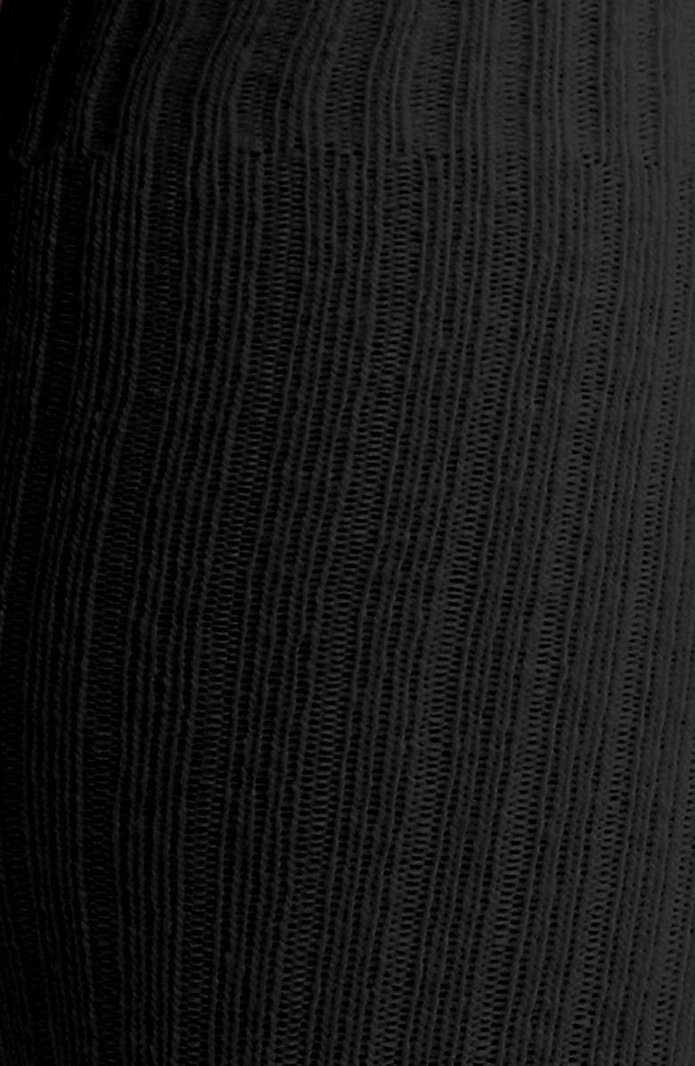 Nordstrom Rib Knee High Socks, Alternate, color, Black