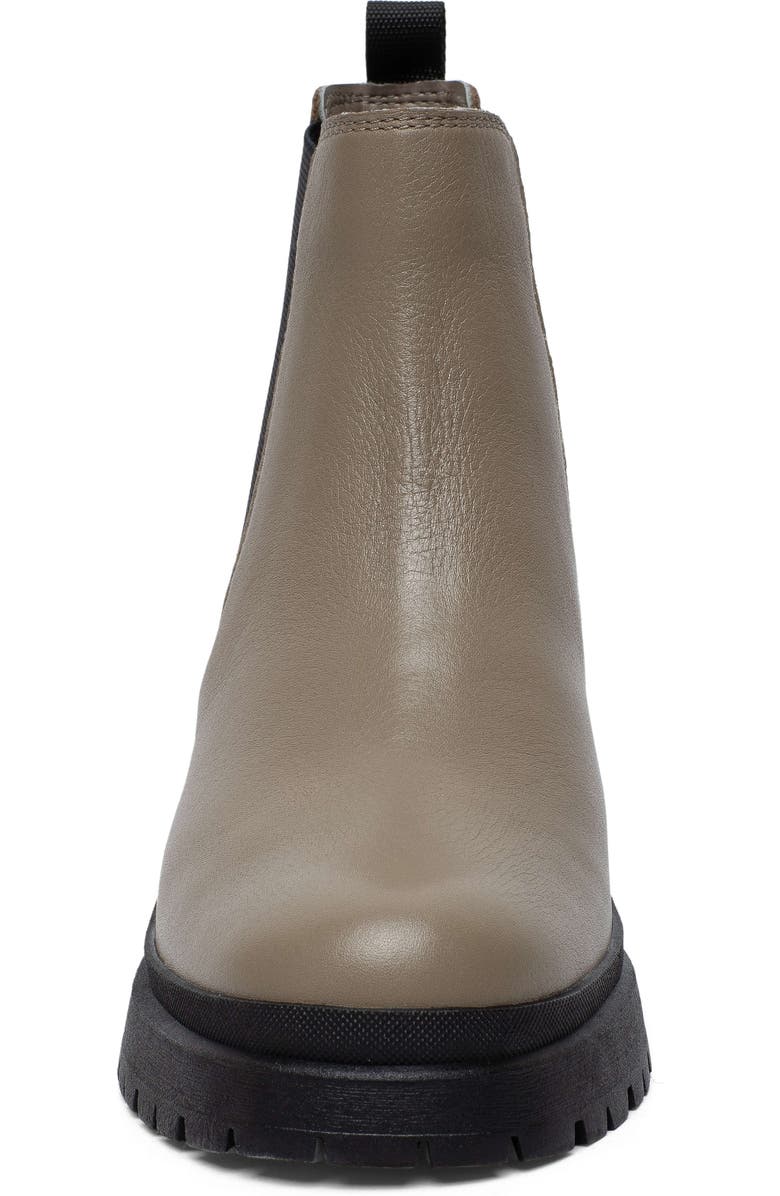 Linea Paolo Tokio Lug Sole Chelsea Boot, Alternate, color, Walnut