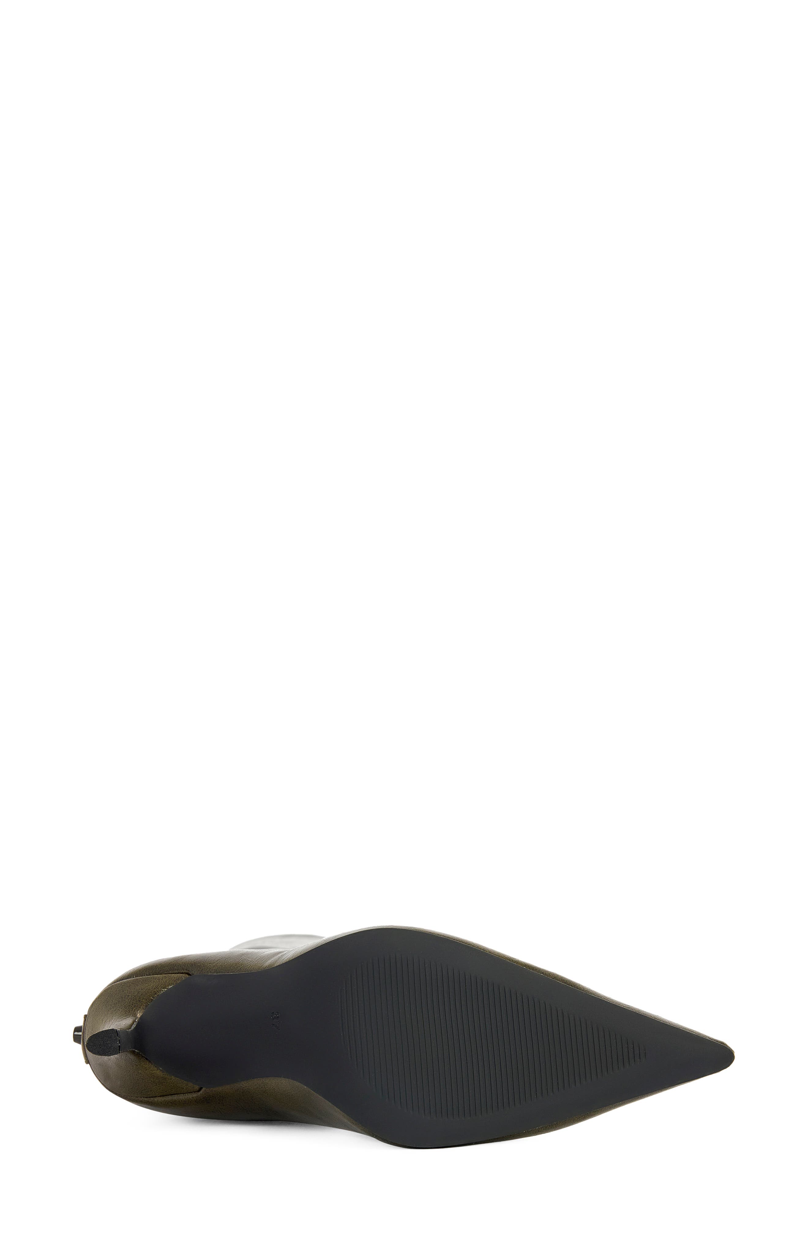 Alluring Faux Leather Knee High Boot, Alternate, color, OLIVE