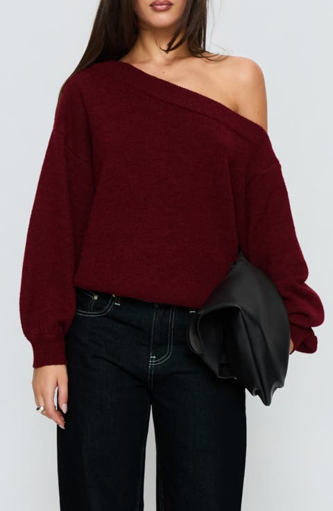 Noble One-Shoulder Sweater