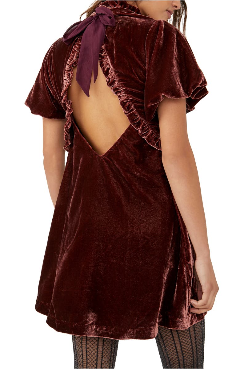 Free People Gum Drop Minidress, Alternate, color, 