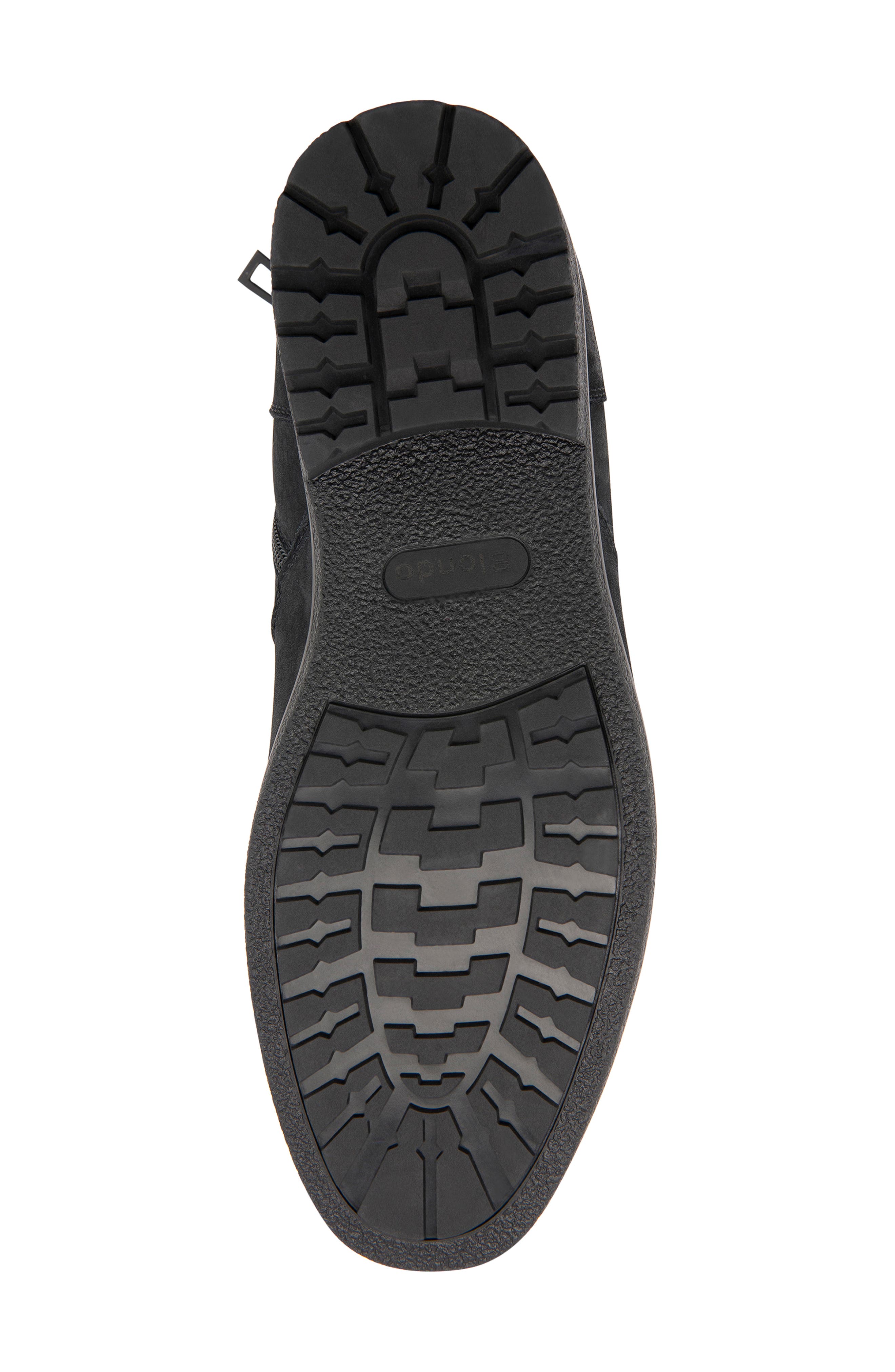 Sylvio Waterproof Zip Boot, Alternate, color, BLACK NUBUCK