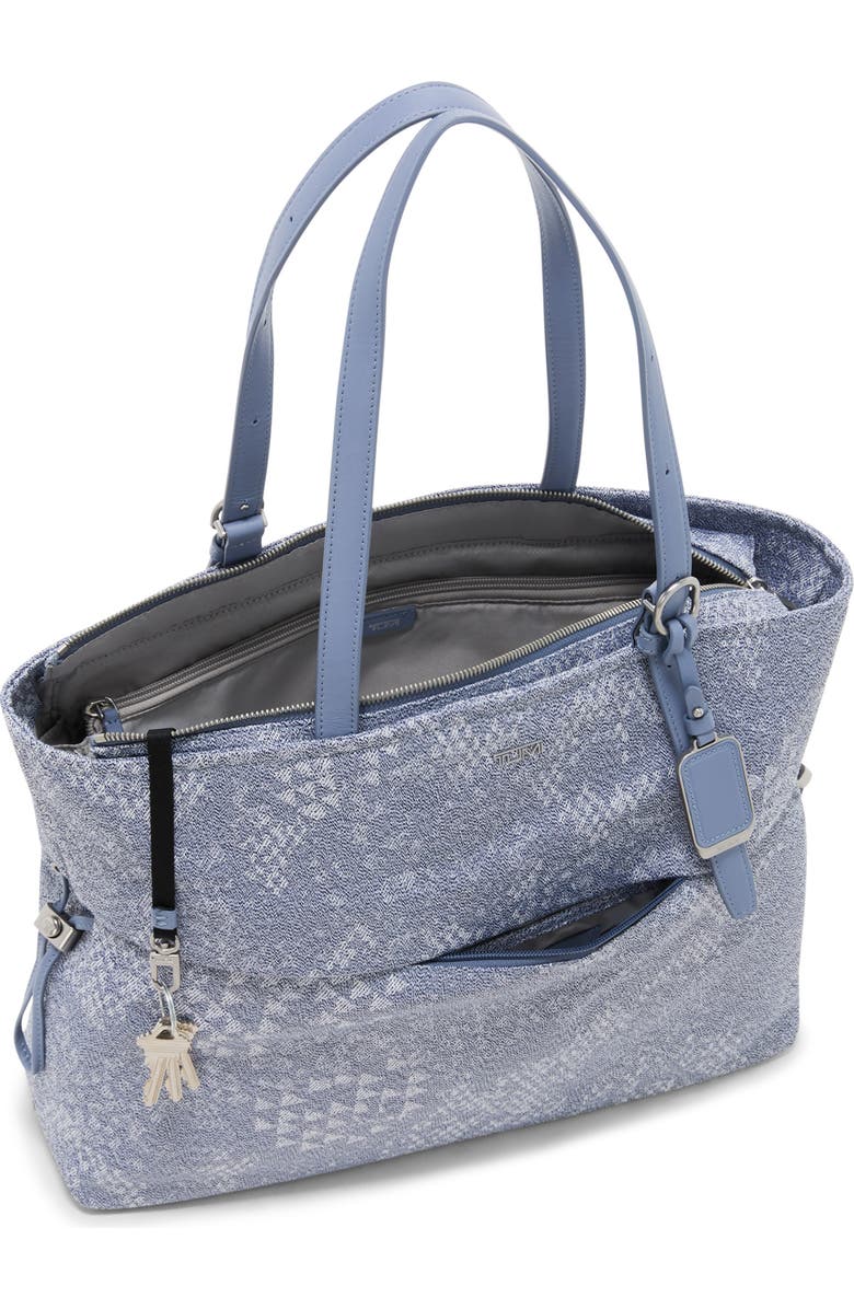 TUMI Voyageur Cam Large Tote, Alternate, color, Denim Blue
