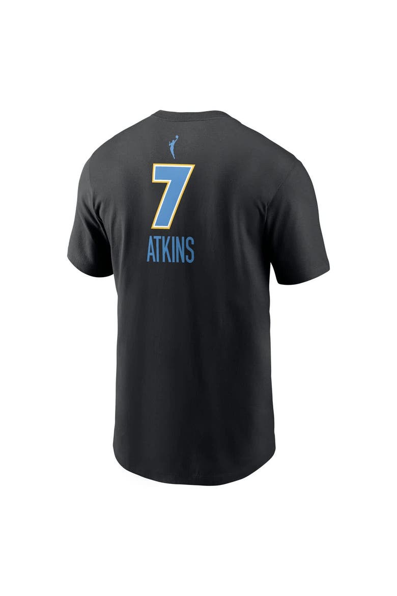 Men's Nike Ariel Atkins Black Chicago Sky Explorer Edition Name & Number T-Shirt, Alternate, color, Black