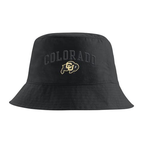 Men's Nike Black Colorado Buffaloes Apex Striped Bucket Hat