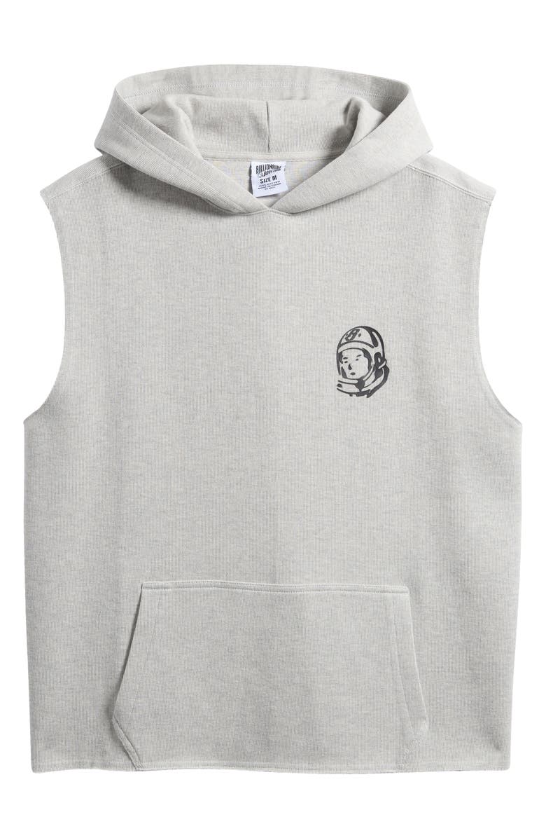 Billionaire Boys Club BB Space Sleeveless Pullover Hoodie, Alternate, color, H. Grey