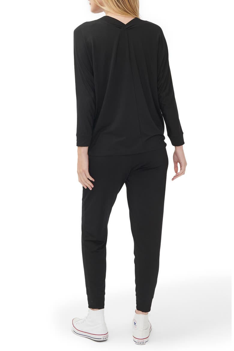 The Hospital Departure Maternity Gift Set, Alternate, color, BLACK
