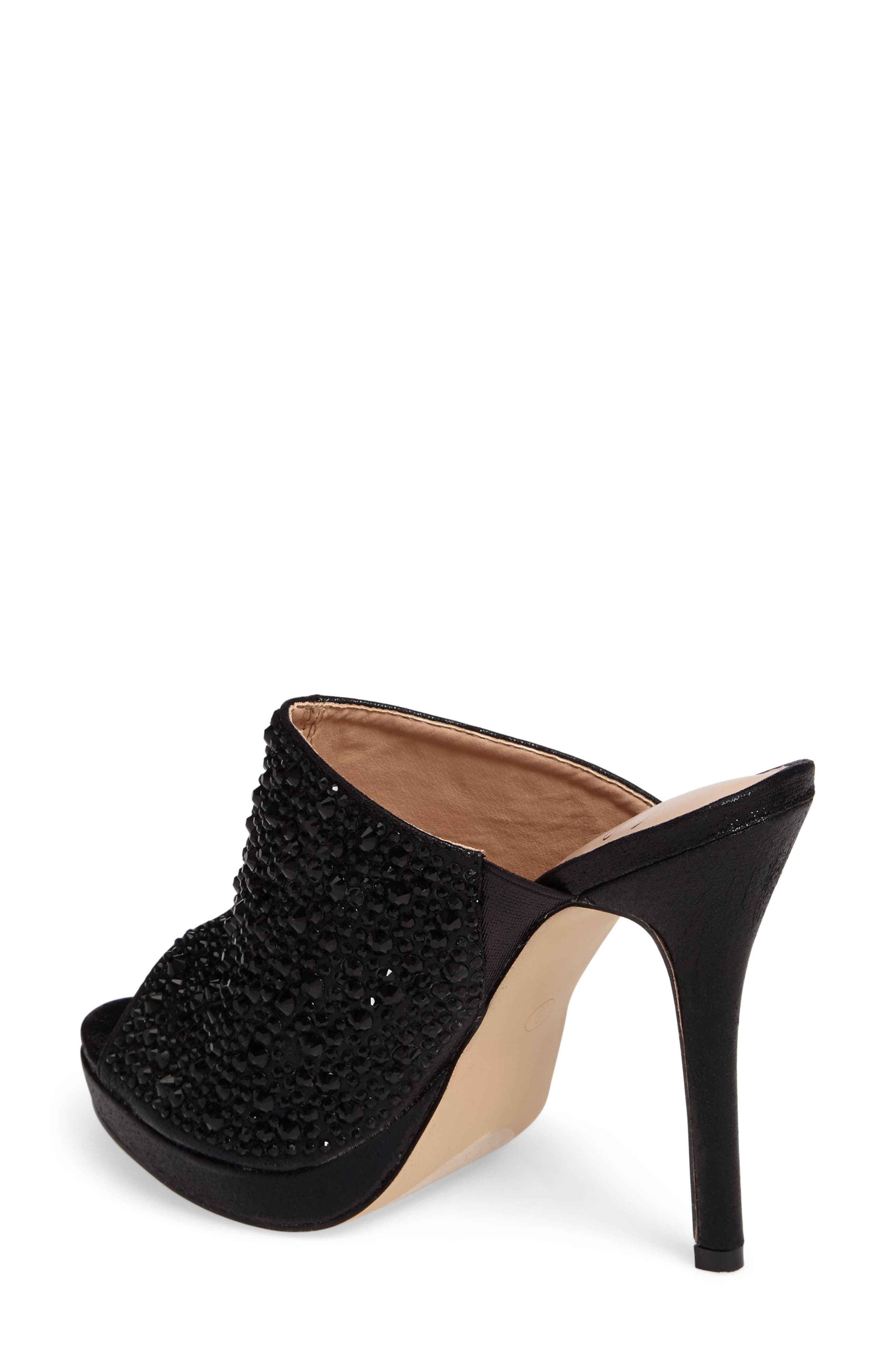 Lauren Lorraine Mimi Embellished Slide Sandal, Alternate, color, 