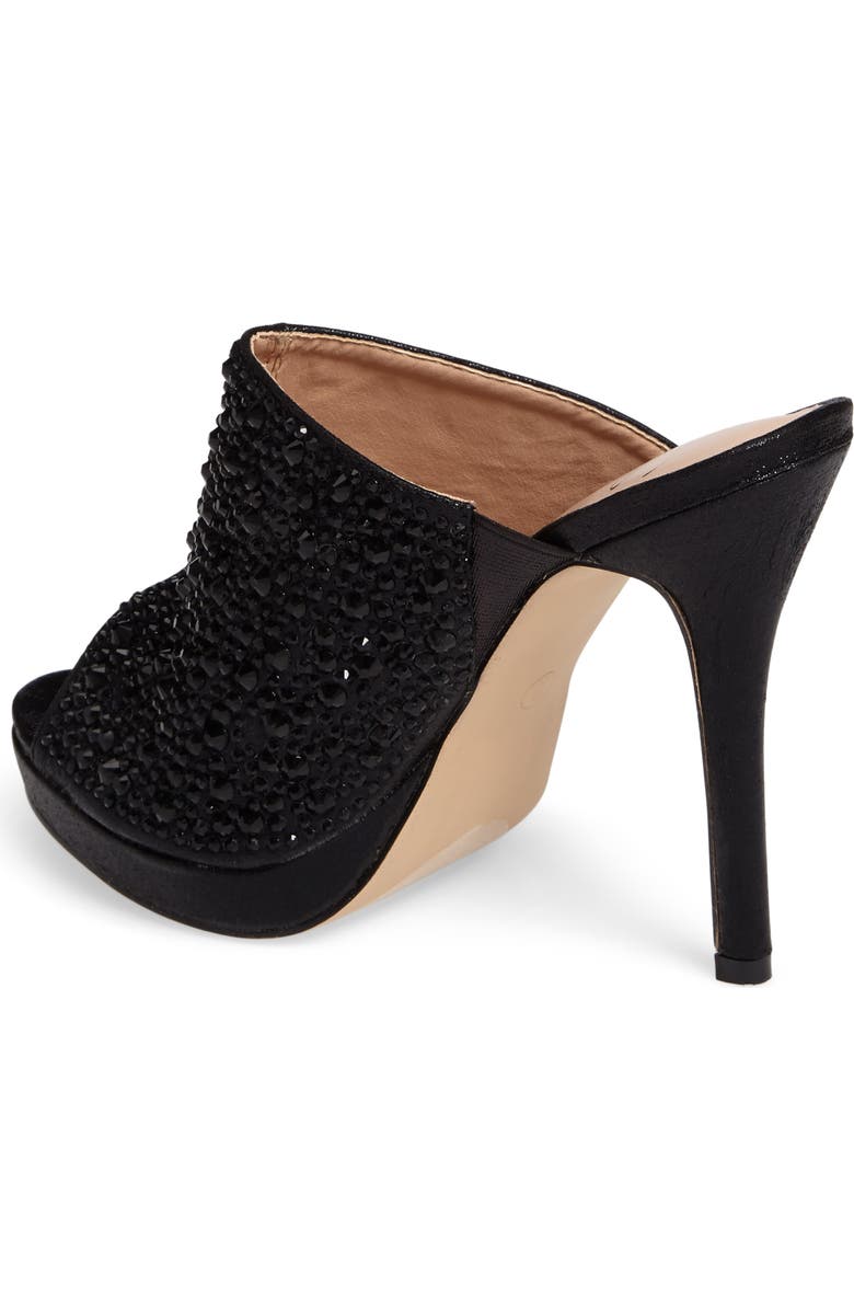 Lauren Lorraine Mimi Embellished Slide Sandal, Alternate, color,