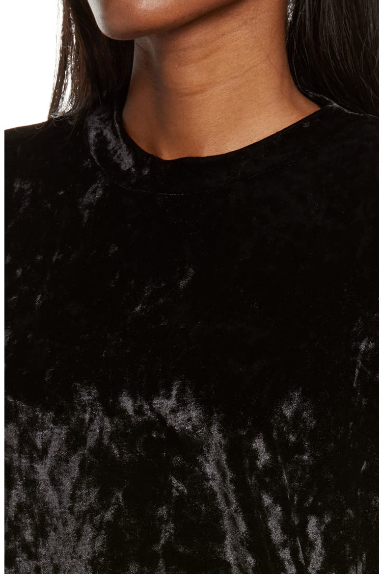 Boyfriend Sweatshirt, Alternate, color, BLACK VELVET