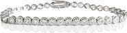 Leni James The Poppy 3mm Bezel Tennis Bracelet