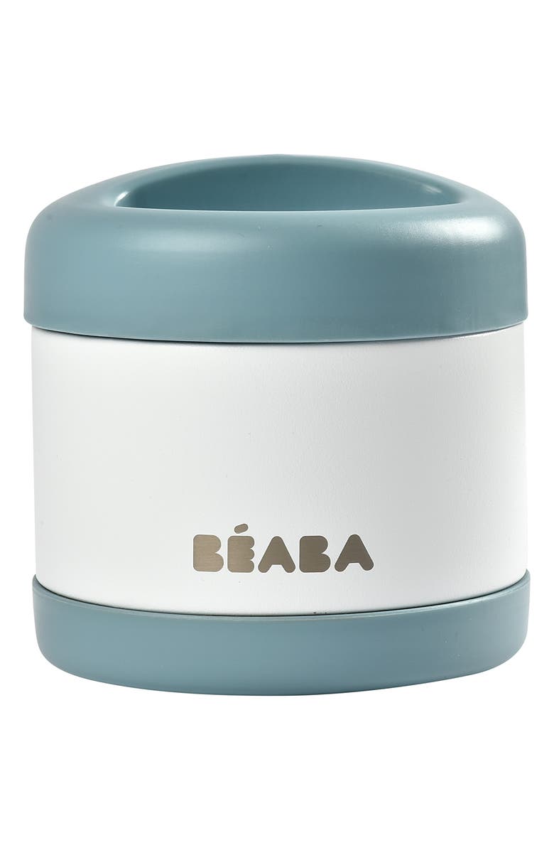 BEABA 16-Ounce Insulated Stainless Steel Jar, Main, color, Cloud