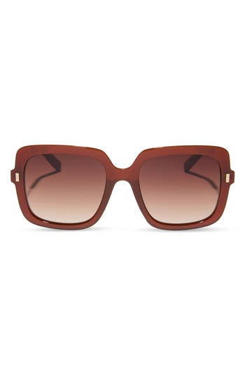 DIFF DIFF 54MM SQUARE SUNGLASSES