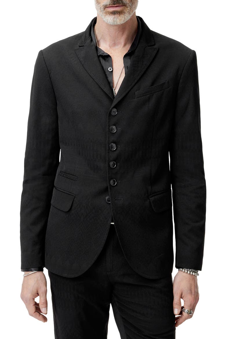 Gerry Slim Fit Blazer, Alternate, color, BLACK