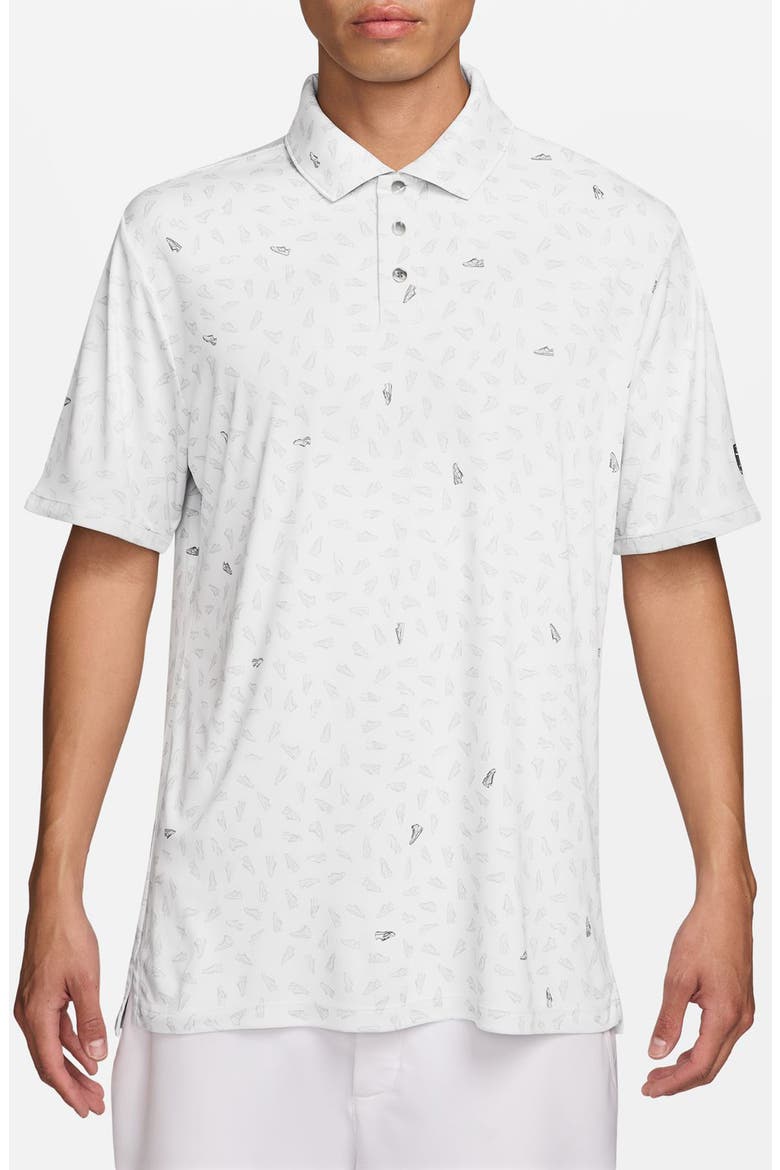 Dri-FIT Par 5 Golf Polo, Main, color, WHITE/ WORK BLUE