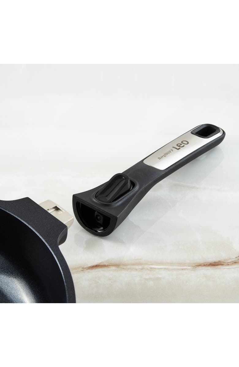 BergHOFF Leo Phantom 11-Inch Frying Pan with Removable Handle, Alternate, color, Black