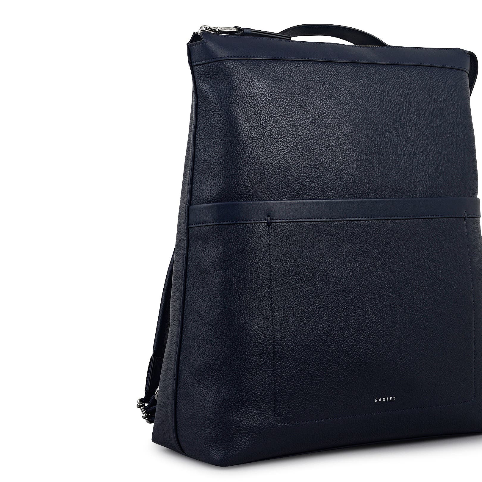 Radley Alba Place Large Ziptop Backpack, Alternate, color, Ink