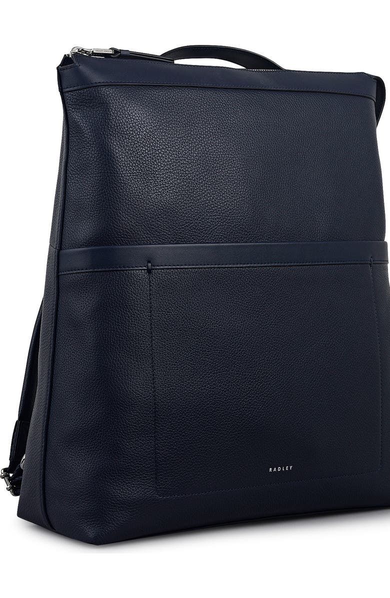 Radley Alba Place Large Ziptop Backpack, Alternate, color, Ink