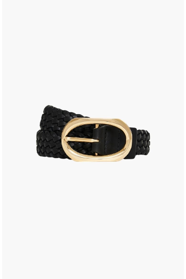 Signature Link Braided Belt, Alternate, color, Black