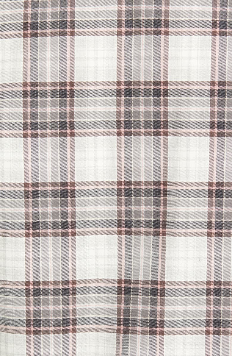 Vince Plaid Classic Fit Cotton Button-Up Shirt, Alternate, color, 