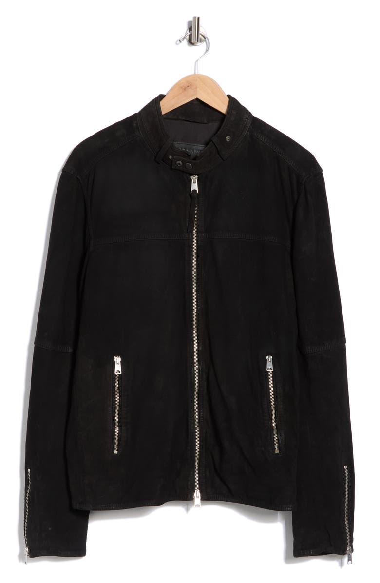 AllSaints Cora Suede Jacket | Nordstromrack