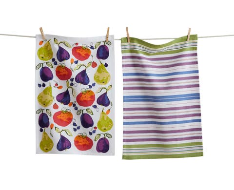 Pear, Plum, Persimmon Dt S/2 Multi Cotton Everyday