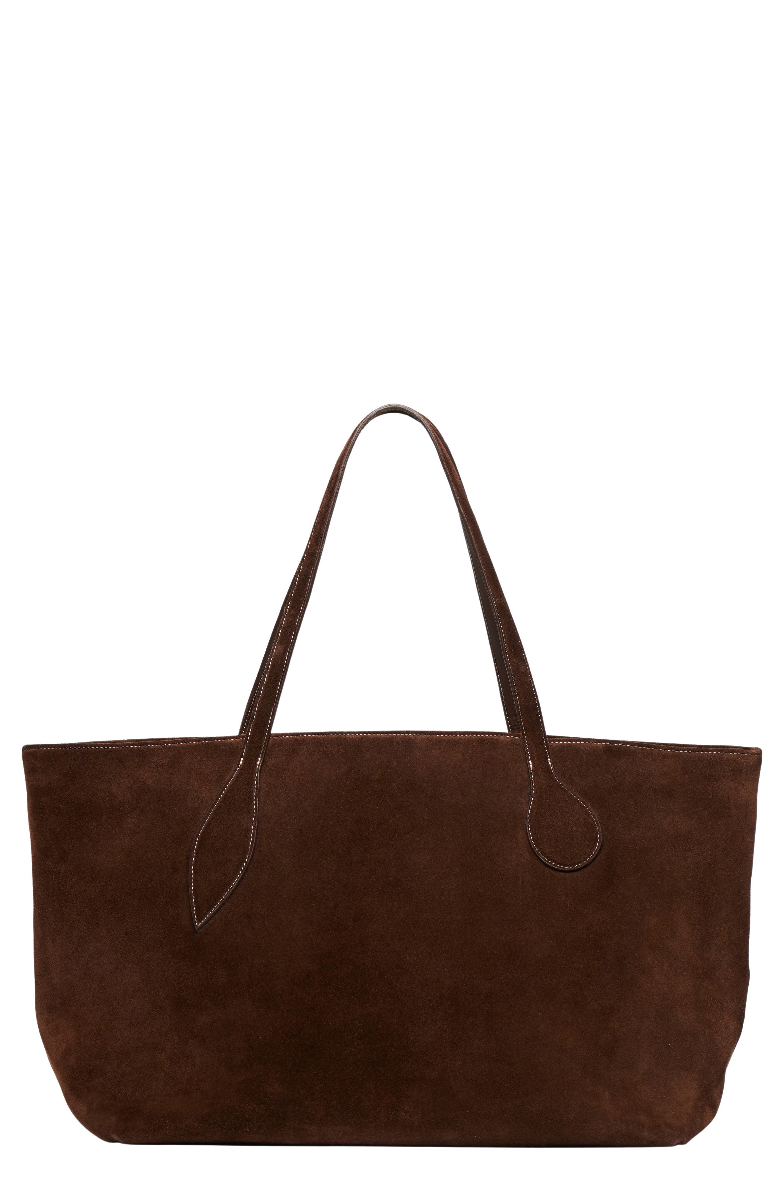 Little Liffner Mega Sprout Suede Tote, Main, color, 