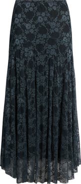 Loveappella Lace Maxi Skirt